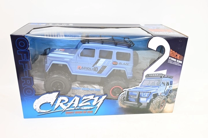 Coche todoterreno RC por control remoto con accesorios