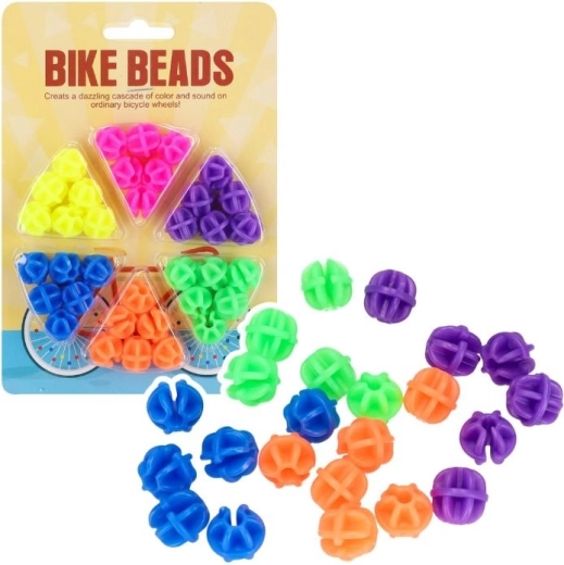 Cuentas para radios de bicicleta 36 uds