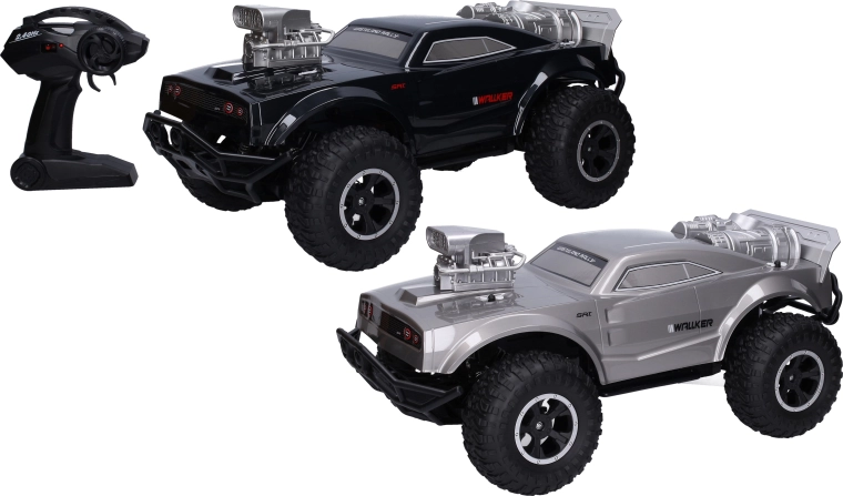 Wiky coche todoterreno RC 4x4 con ruedas grandes y control de 2,4 GHz