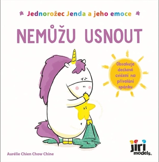 Unicornio Jenda y sus emociones: No puedo dormir