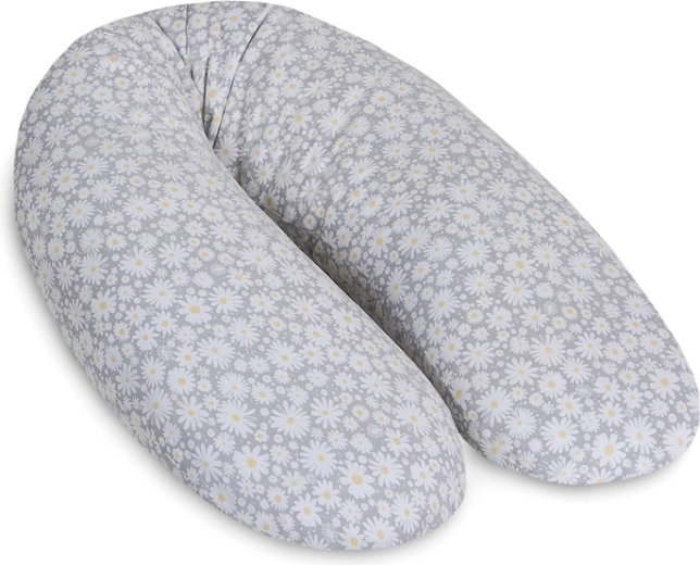 Ceba Cebuška Multi almohada de lactancia multiposición de jersey Chamomille 190 cm