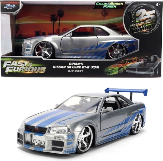 Jada Fast & Furious Nissan Skyline GT-R edición aniversario 1:24