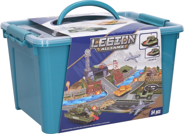 Set de juego militar - 54 piezas