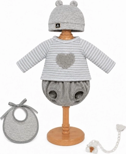 Conjunto de ropa para muñeca bebé Guca de 42–46 cm con accesorios