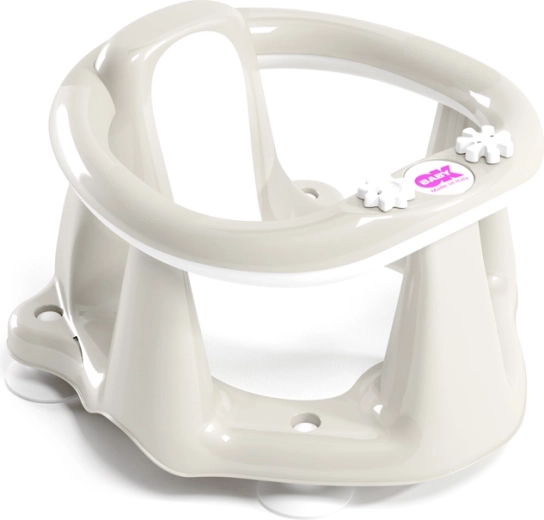 Ok Baby asiento antideslizante para bañera Flipper Evolution blanco (6–15 meses)