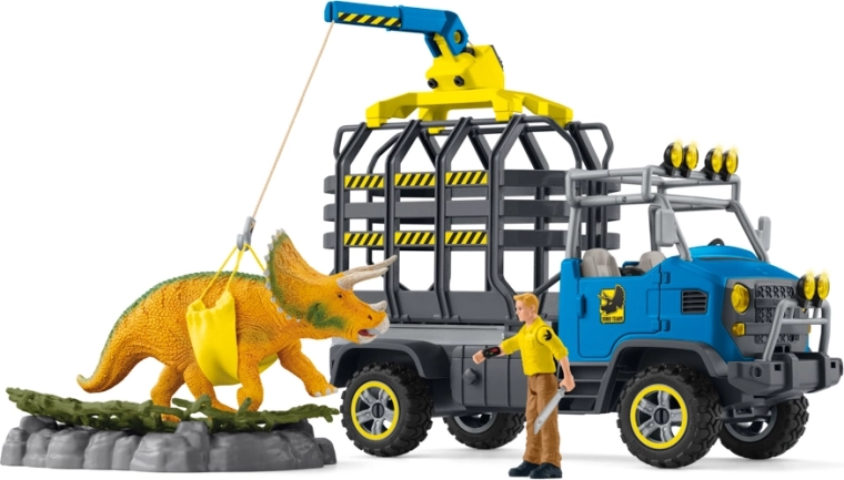 Schleich dinosaurs misión: transporte de dinosaurio