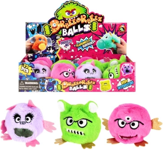 Monstruito de peluche antiestrés - 1 unidad