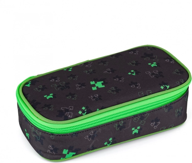 Estuche escolar tipo etui Jumbo OXY Next Green Cube