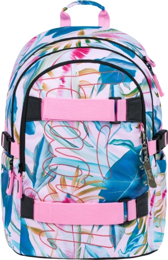 Mochila ergonómica con sujeción para monopatín