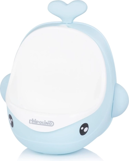 Pisoar infantil de pared Chipolino Whale azul