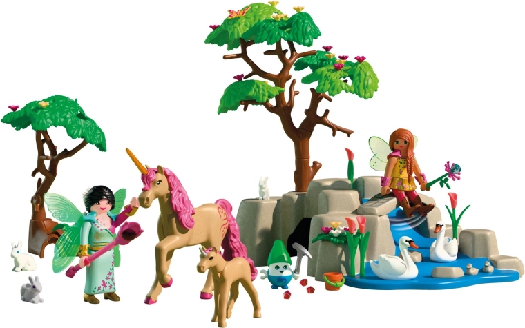 Escenario completo con naturaleza y tesoros