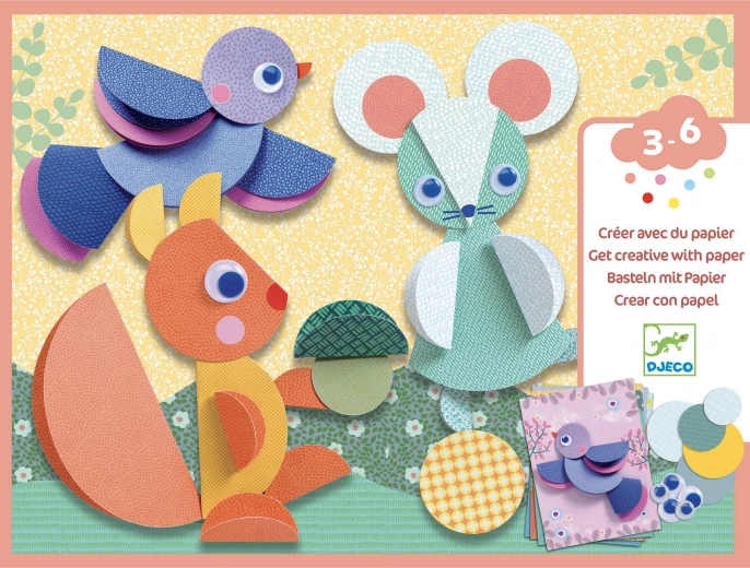 Set creativo 3D Animalitos Djeco