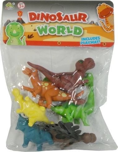 Set de figuras de dinosaurios para niños (6 uds.)