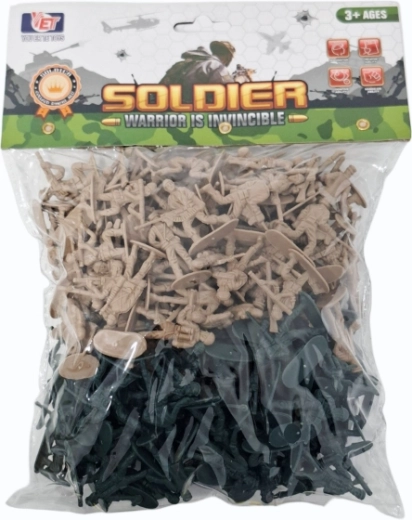 Soldaditos de plástico – set de figuras para escenas de batalla