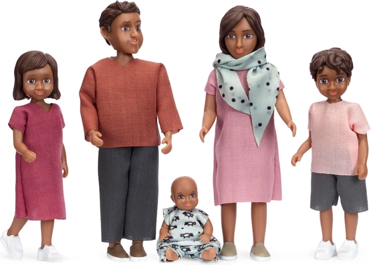 Lundby set de figuras para casa de muñecas Nikki (5 piezas)