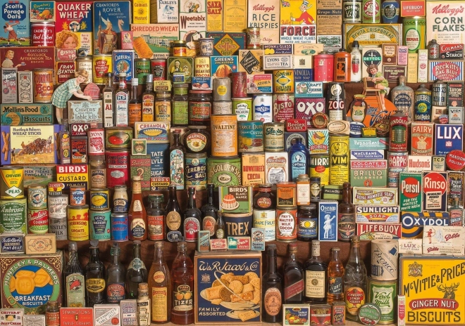 Puzzle Marcas que construyeron Gran Bretaña, 1000 piezas GIBSONS