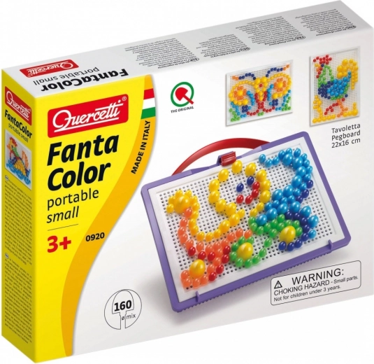 Quercetti Fantacolor mosaico portátil para niños