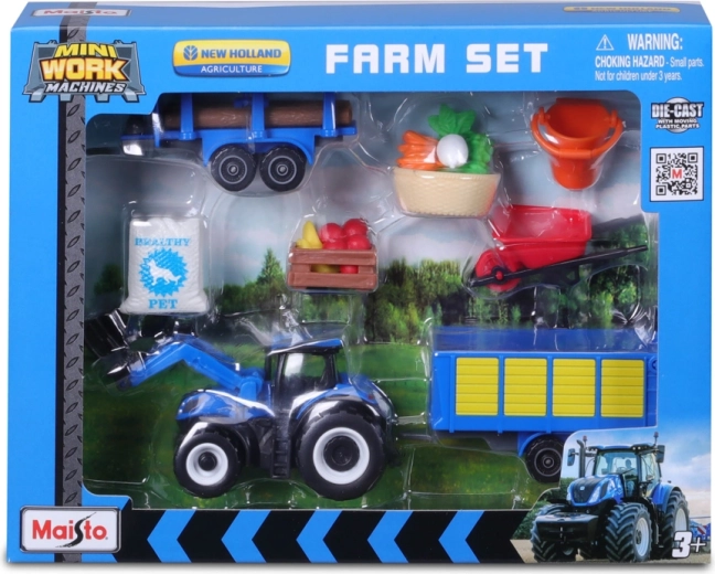 Set de granja Maisto New Holland