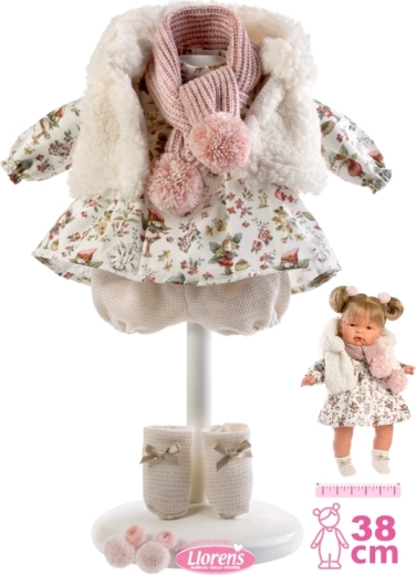Llorens ropa para muñeca de 38 cm – set de 6 piezas con accesorios