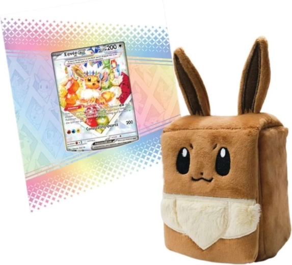 Caja de peluche de Eevee para accesorios