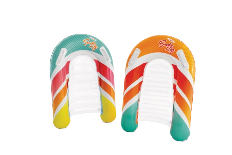 Tumbona hinchable con asas Surf's Up Rider para niños