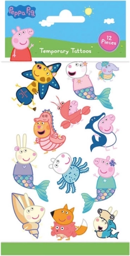 Tatuaje temporal Peppa Pig
