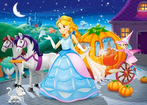 Puzle de 60 piezas – PRINCESA CENICIENTA