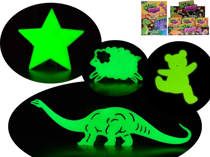 Pegatinas luminosas de animalitos para la habitación infantil