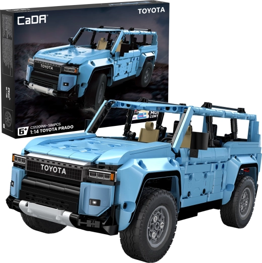 CaDA kit de construcción RC Toyota Land Cruiser Prado 2024 (J250) 586 piezas