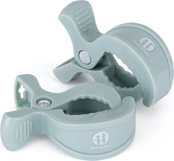 Petite&Mars pinza para cochecito Peg (2 uds) verde