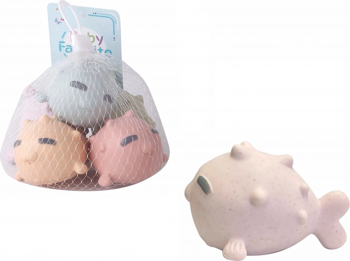 Set de peces decorativos 3 uds 8 cm