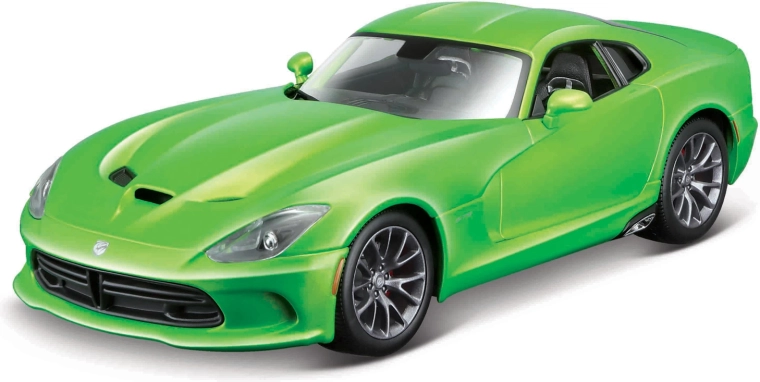 Maisto SRT Viper GTS 2013 modelo metálico verde 1:18