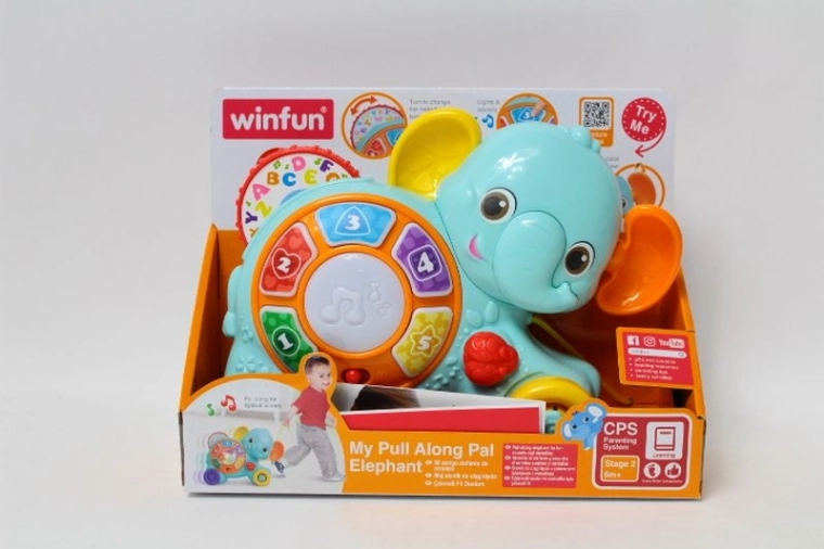 Elefante para arrastrar SmilyPlay