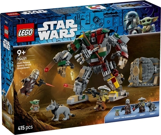LEGO Star Wars enfrentamiento con el droide guardián
