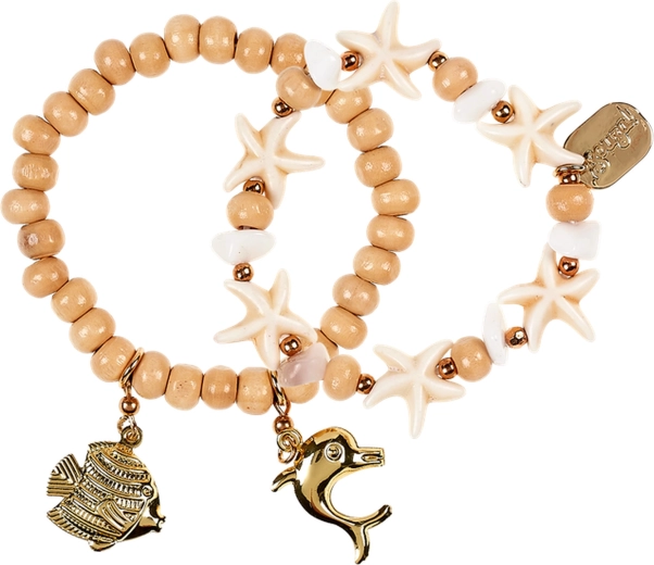 Pulsera infantil dorada Esther de Souza!