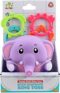 Lanzamiento de anillos elefantito – juego para los más pequeños