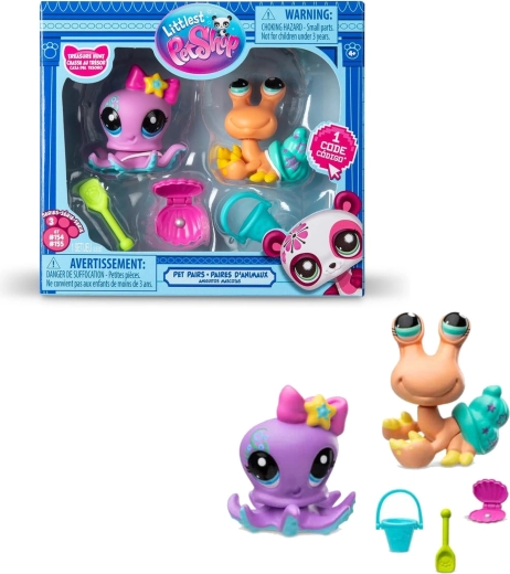Littlest Pet Shop Búsqueda del tesoro: figuras y accesorios