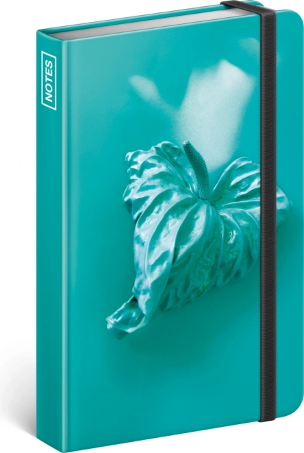 Elegante cuaderno rayado con motivo de corazón de Andrea Katonová