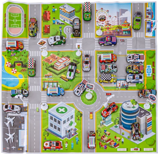 Alfombrilla urbana para aún más diversión