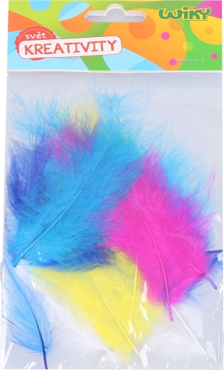 Set creativo de plumas decorativas (10 uds.)