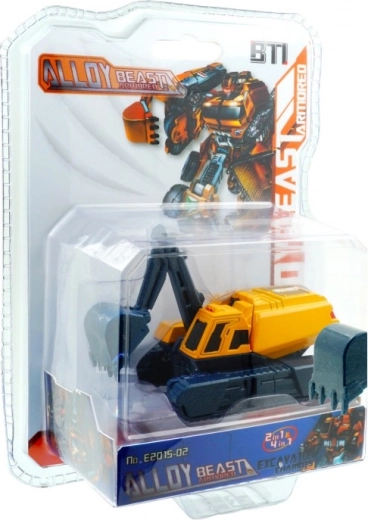 Transformer camión volquete máquina de construcción-robot