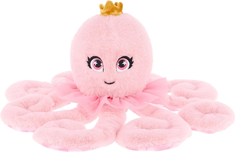 Pulpo de peluche rosa 30 cm KEEL