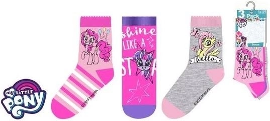 Juego de calcetines My Little Pony (3 pares)