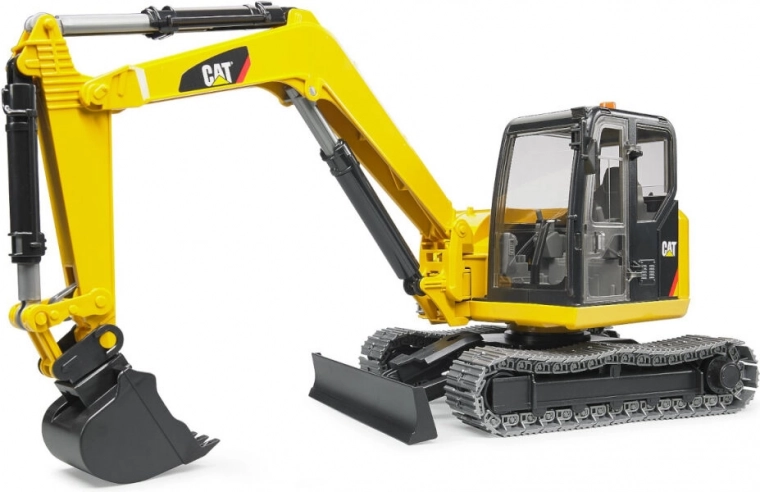 Modelo de construcción de miniexcavadora CAT de Bruder