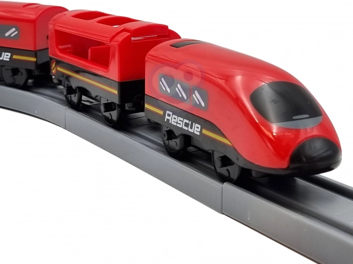 Tren eléctrico de rescate