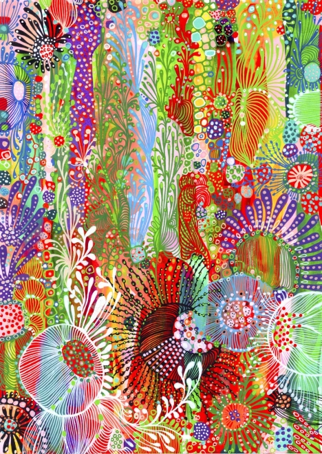 ENJOY Puzzle Cortina Floral 1000 piezas