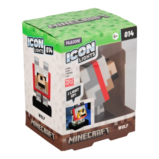 Paladone Minecraft icon light lobo