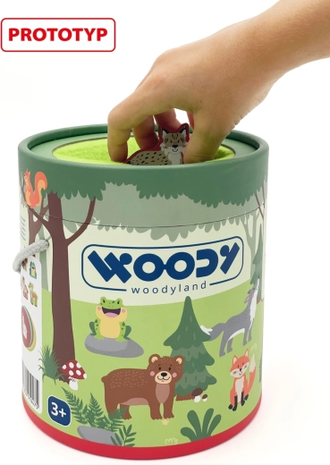 Cubo misterioso – animales del bosque