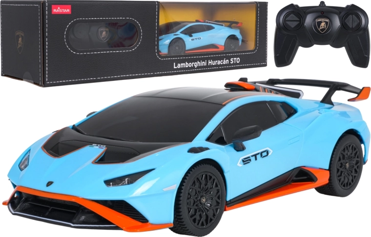 Lamborghini Huracán STO Rastar teledirigido a escala 1:24