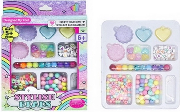 Kit creativo de cuentas para hacer joyas para niños